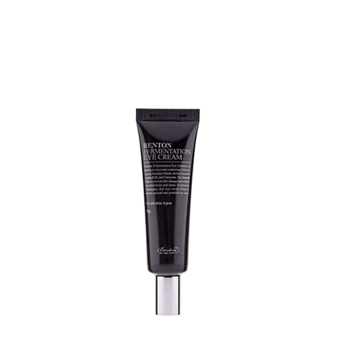 Benton Fermentation Eye Cream 30ml jar with smooth creamy texture